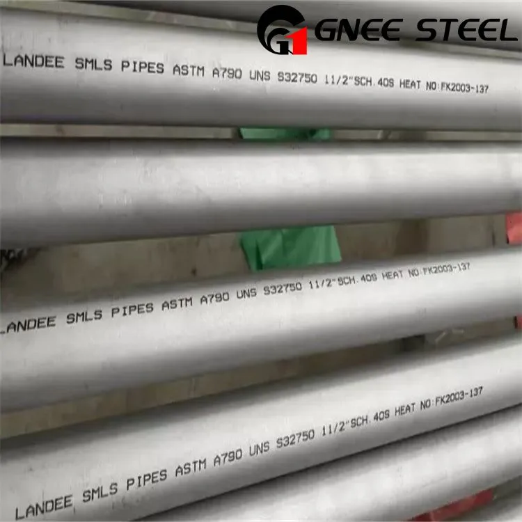 ASTM A790 UNS S32750 Dupleks sømløst rør